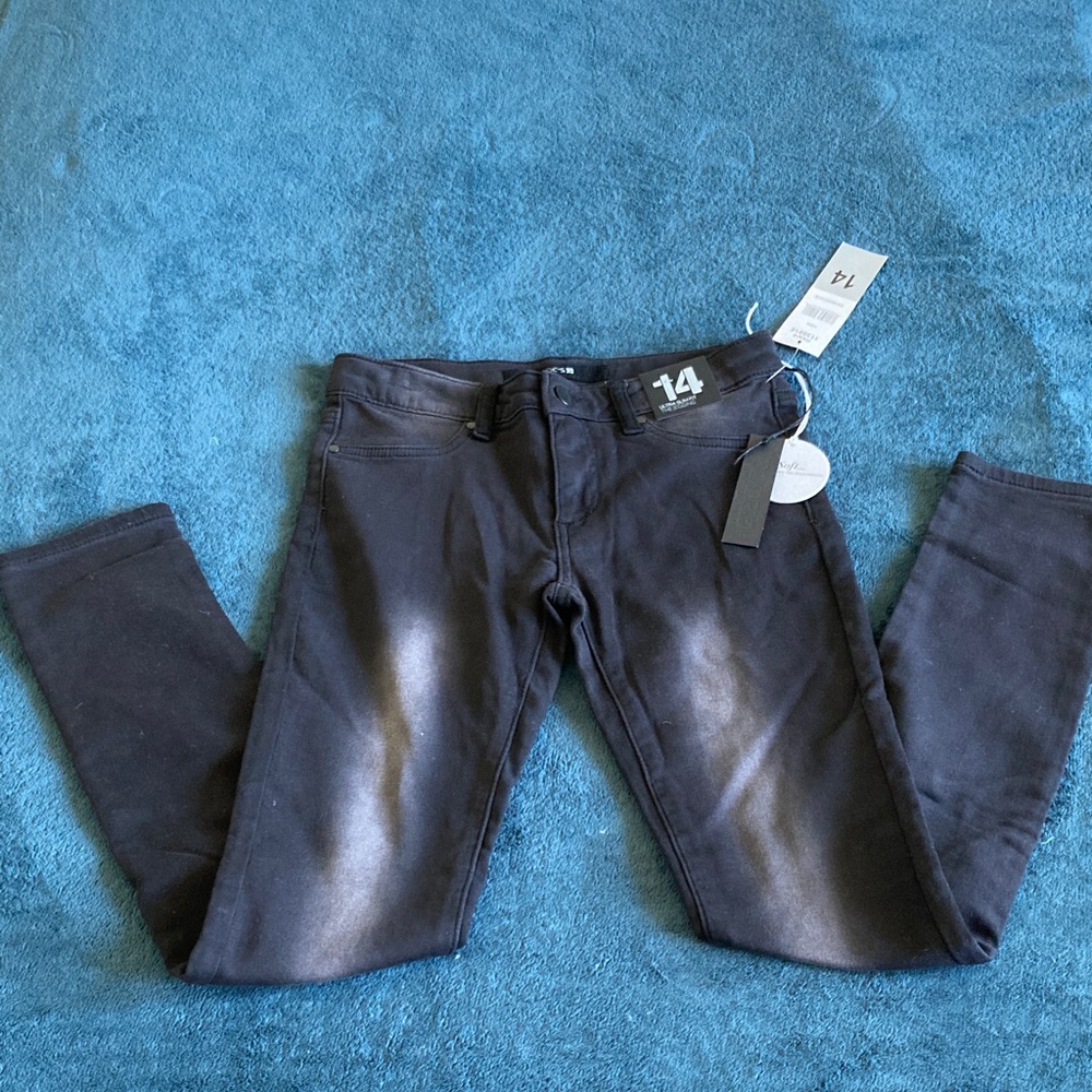Joe’s jeans youth black Ultra Slim Fit the jegging size 14 youth